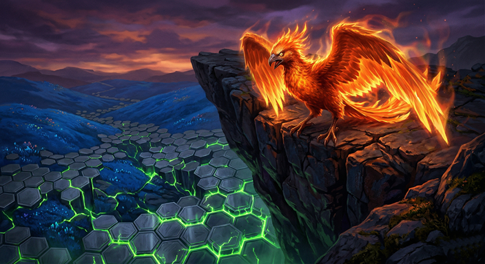 Art Placeholder: Hotly the Firebird